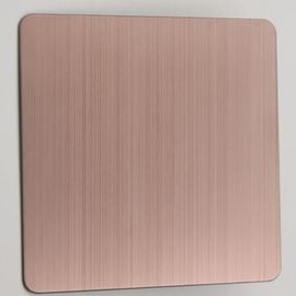 İyi bir fiyat. 300 Serisi Altın Gül Altın Sac Soğuk Haddelenmiş Çelik Dekoratif Levha 0.3-2.0mm İnce Plaka çevrimiçi